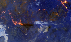 Ảnh vệ tinh cháy rừng Australia nhìn từ không gian